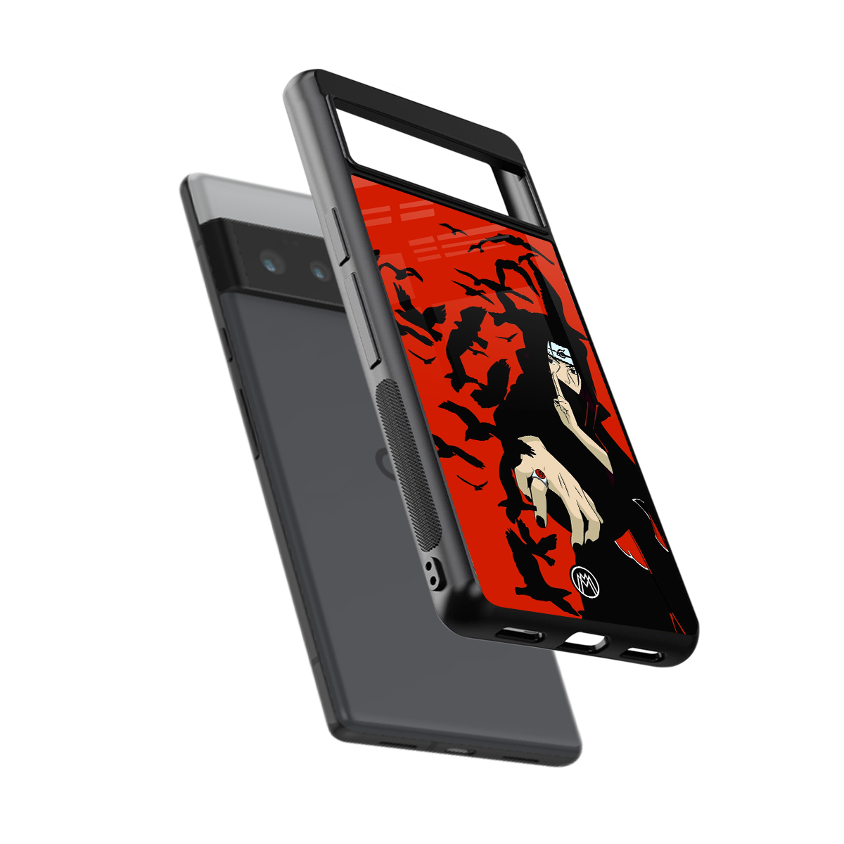 itachi uchiha red back phone cover | glass case for google pixel 6 pro