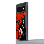 itachi uchiha red back phone cover | glass case for google pixel 6 pro