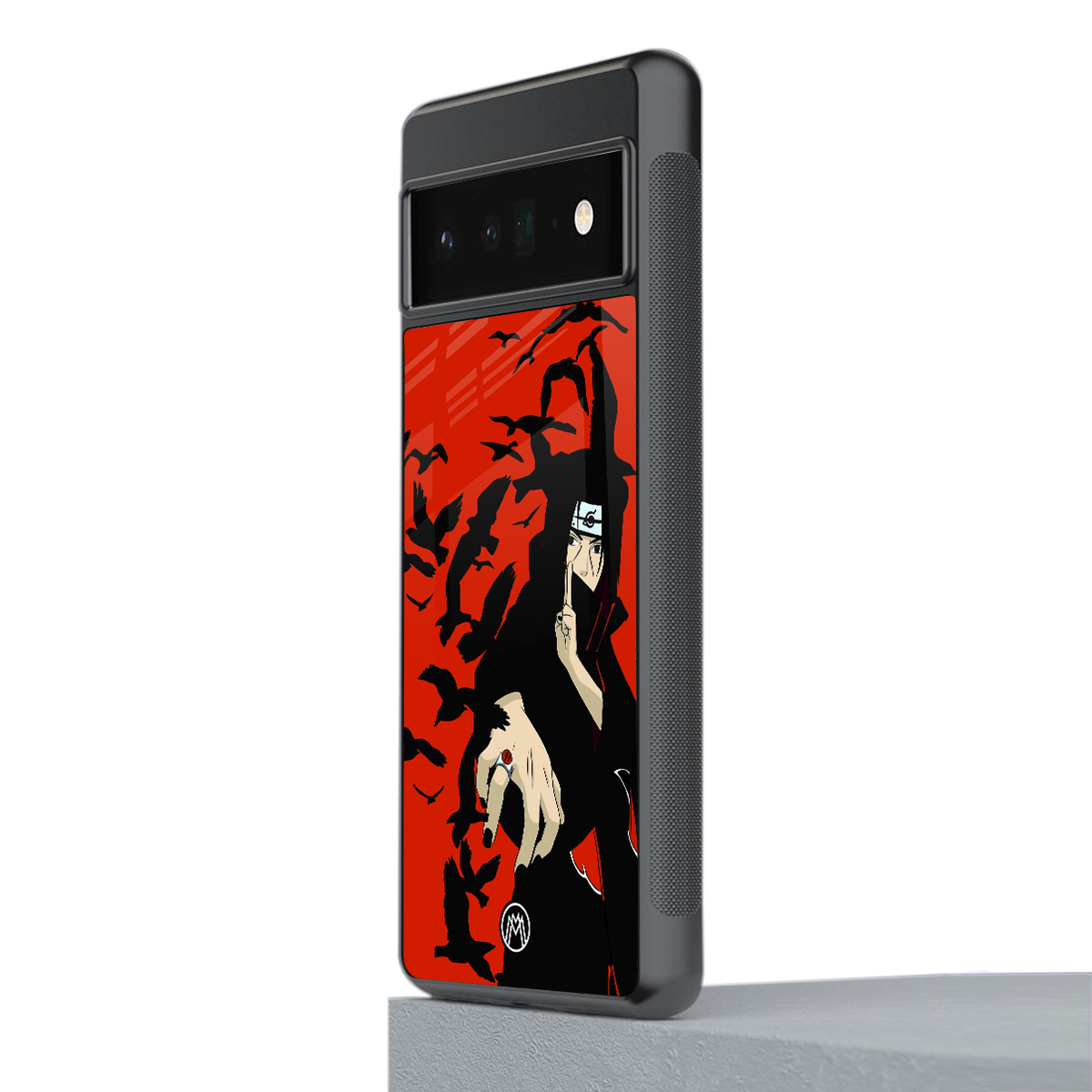 itachi uchiha red back phone cover | glass case for google pixel 6 pro