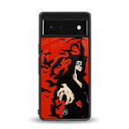 itachi uchiha red back phone cover | glass case for Google Pixel 6A