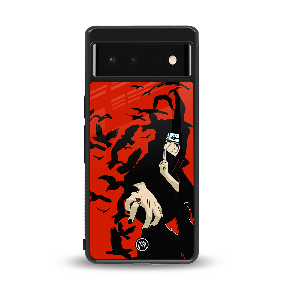 itachi uchiha red back phone cover | glass case for Google Pixel 6A