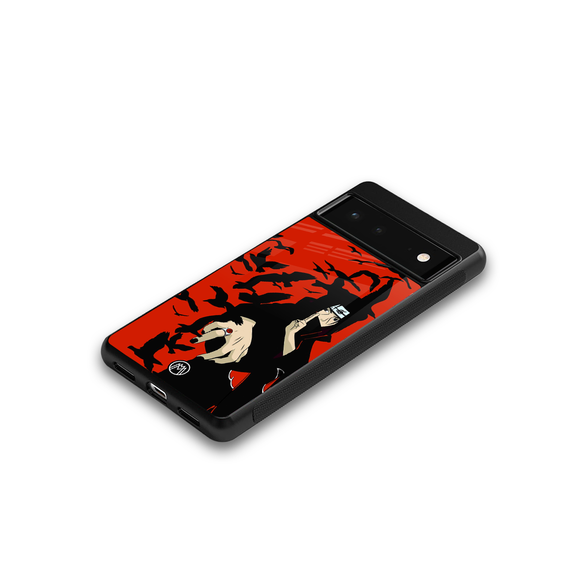 itachi uchiha red back phone cover | glass case for Google Pixel 6A