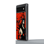 itachi uchiha red back phone cover | glass case for google pixel 6
