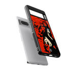 itachi uchiha red back phone cover | glass case for google pixel 7 pro