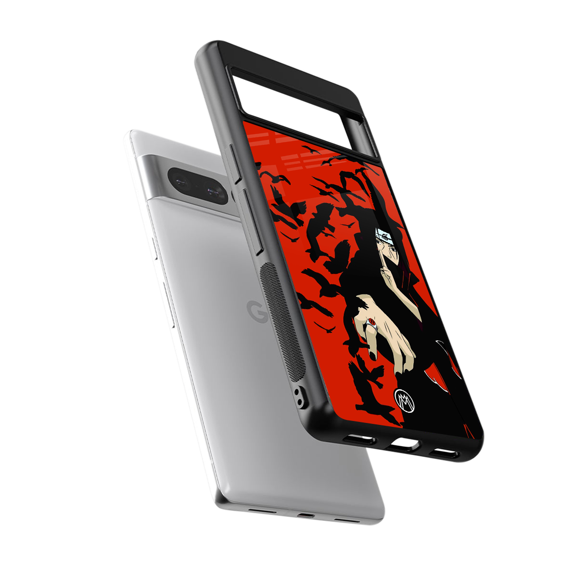 itachi uchiha red back phone cover | glass case for google pixel 7 pro
