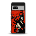 itachi uchiha red back phone cover | glass case for Google Pixel 7A