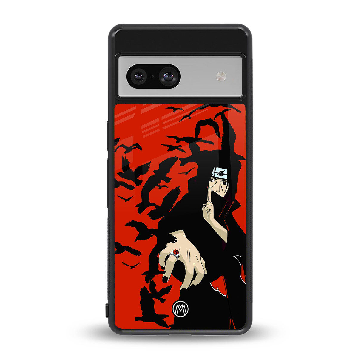 itachi uchiha red back phone cover | glass case for Google Pixel 7A