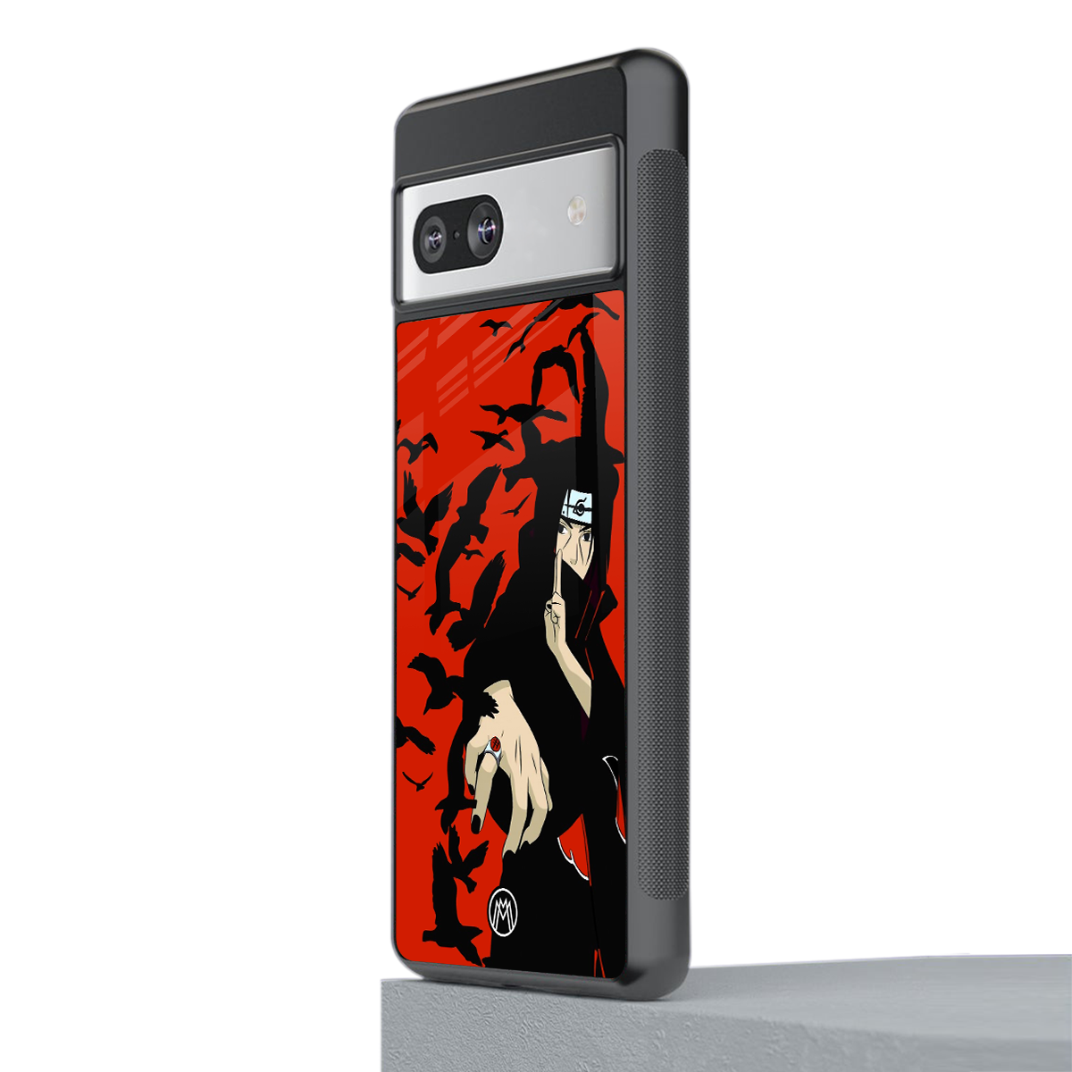 itachi uchiha red back phone cover | glass case for Google Pixel 7A