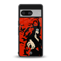itachi uchiha red back phone cover | glass case for Google Pixel 8