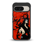 itachi uchiha red back phone cover | glass case for google pixel 9