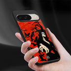 itachi uchiha red back phone cover | glass case for google pixel 9