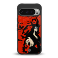 itachi uchiha red back phone cover | glass case for google pixel 9 pro