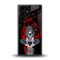 itachi uchiha back phone cover | glass case for samsung galaxy s25 ultra