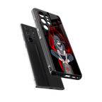 itachi uchiha back phone cover | glass case for samsung galaxy s25 ultra