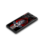 itachi uchiha back phone cover | glass case for samsung galaxy s25 ultra