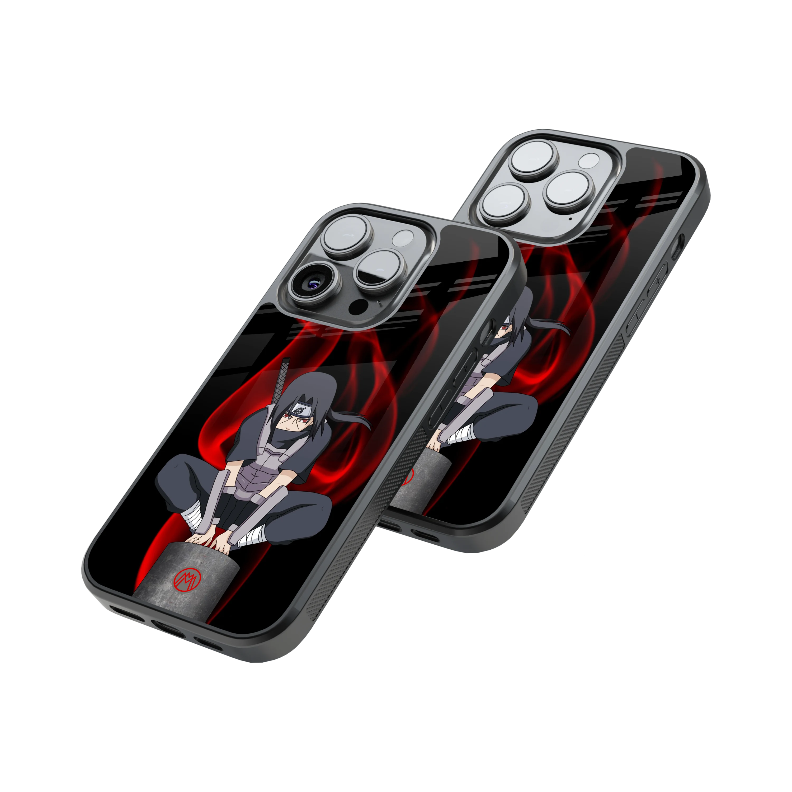 Protective Glass Back Phone Case Compatible with iPhone, Samsung, OnePlus, Pixel & More