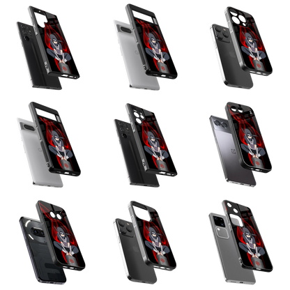 Durable Glass Back Mobile Case for iPhone, Samsung, OnePlus, Google Pixel, Redmi, Vivo, Oppo