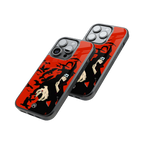 Protective Glass Back Phone Case Compatible with iPhone, Samsung, OnePlus, Pixel & More