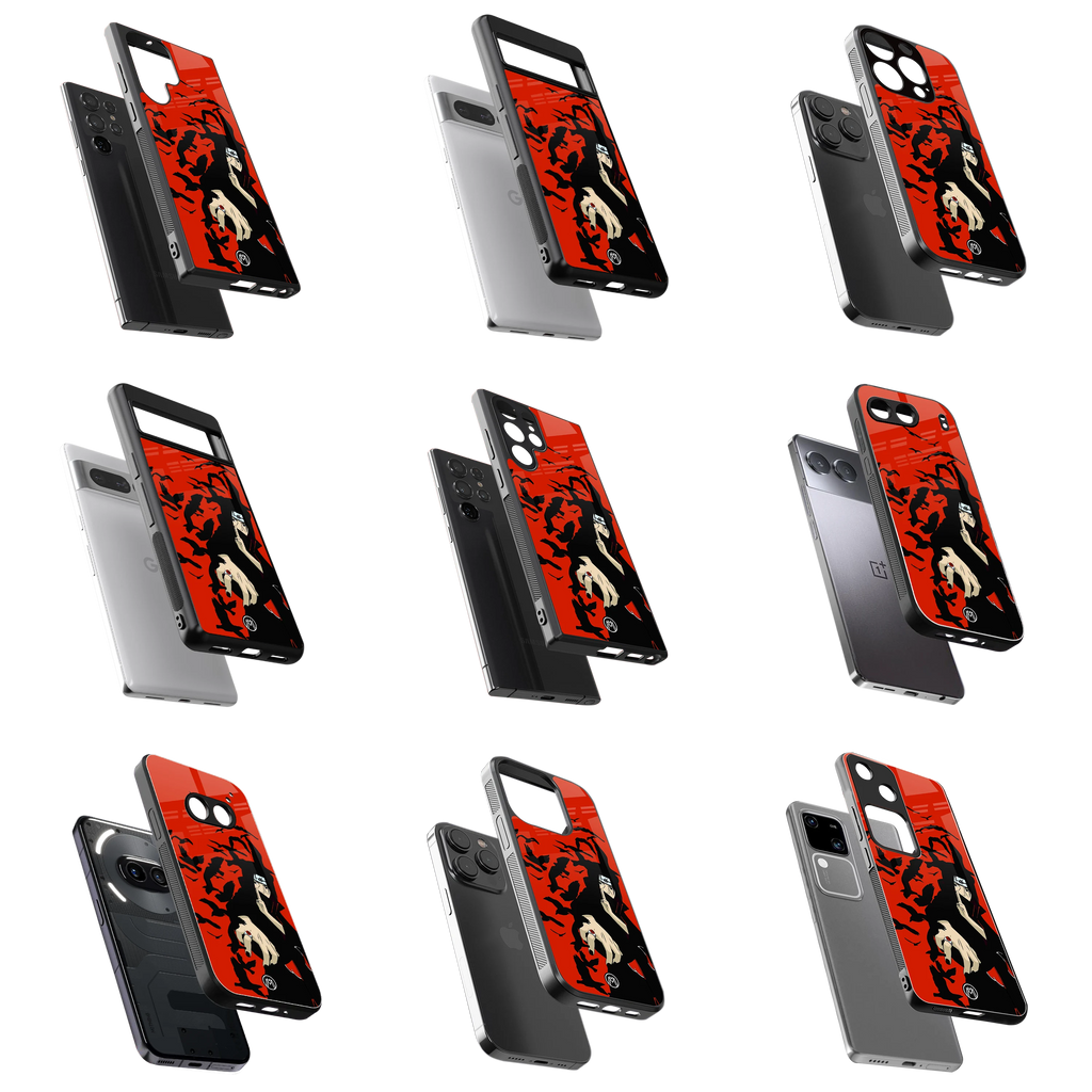 Durable Glass Back Mobile Case for iPhone, Samsung, OnePlus, Google Pixel, Redmi, Vivo, Oppo