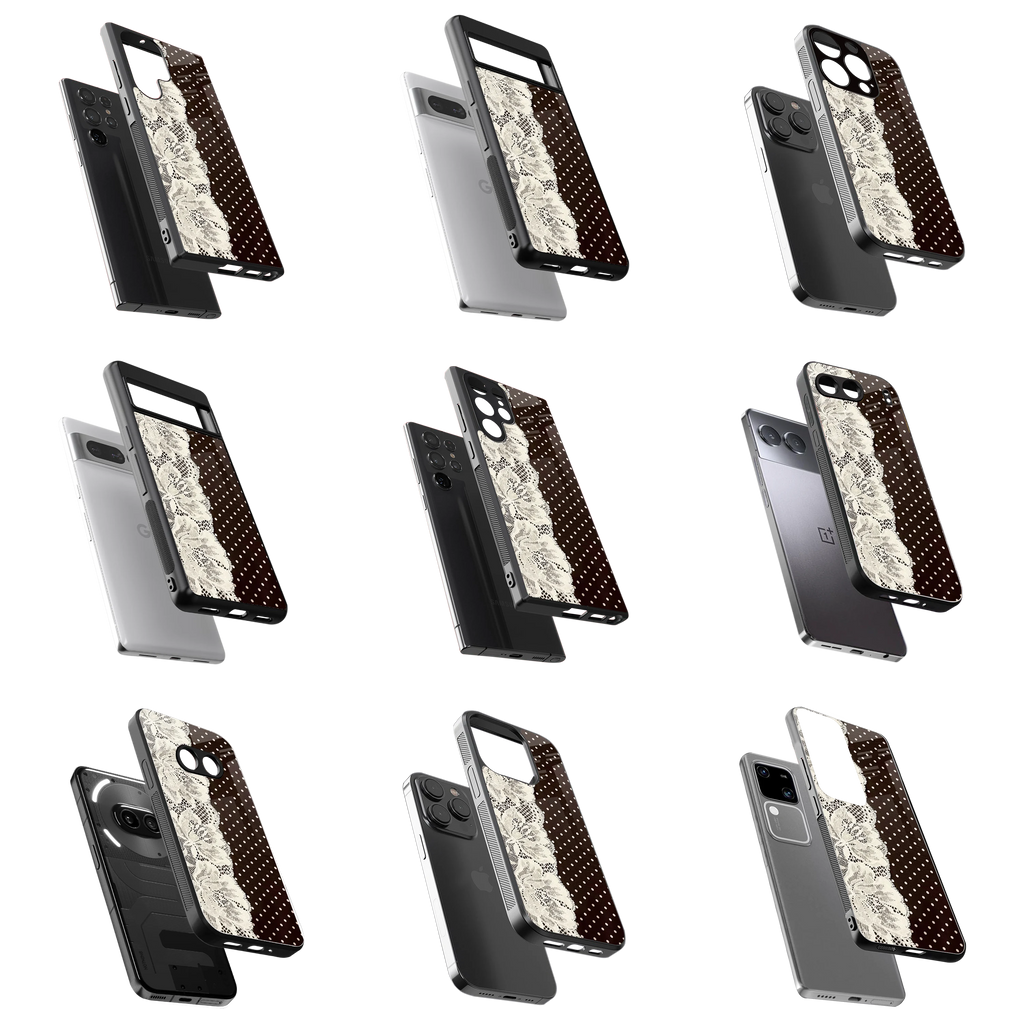 Durable Glass Back Mobile Case for iPhone, Samsung, OnePlus, Google Pixel, Redmi, Vivo, Oppo