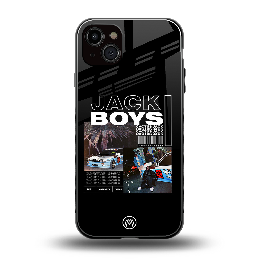 jack boys back phone cover | glass case for iphone 15 plus
