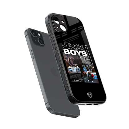 jack boys back phone cover | glass case for iphone 15 plus