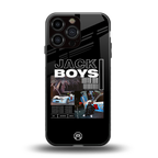 jack boys back phone cover | glass case for iphone 15 pro max