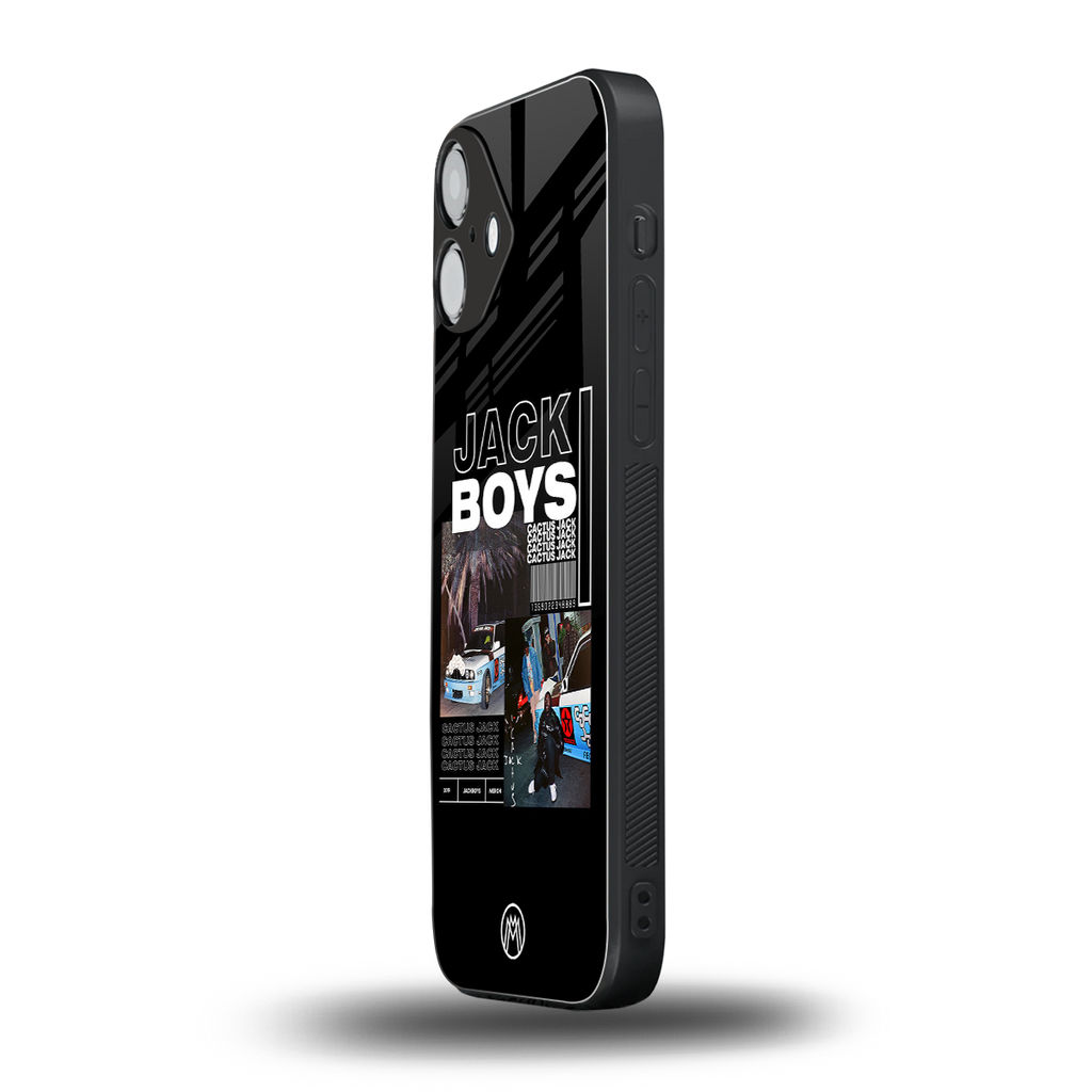 jack boys back phone cover | glass case for iphone 16 plus