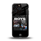 jack boys back phone cover | glass case for iphone 16 pro