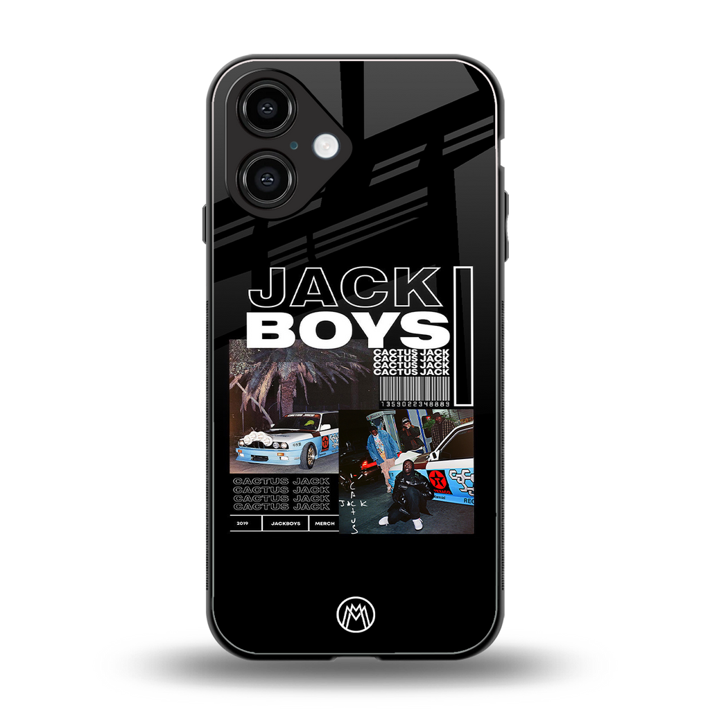 jack boys back phone cover | glass case for iphone 16