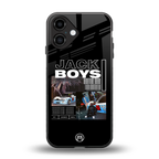 jack boys back phone cover | glass case for iphone 16