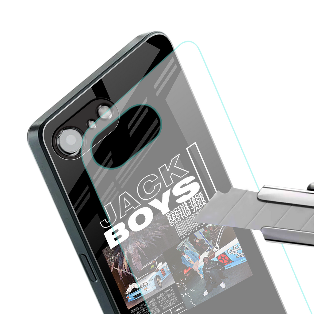 jack boys back phone cover | glass case for iphone 16e