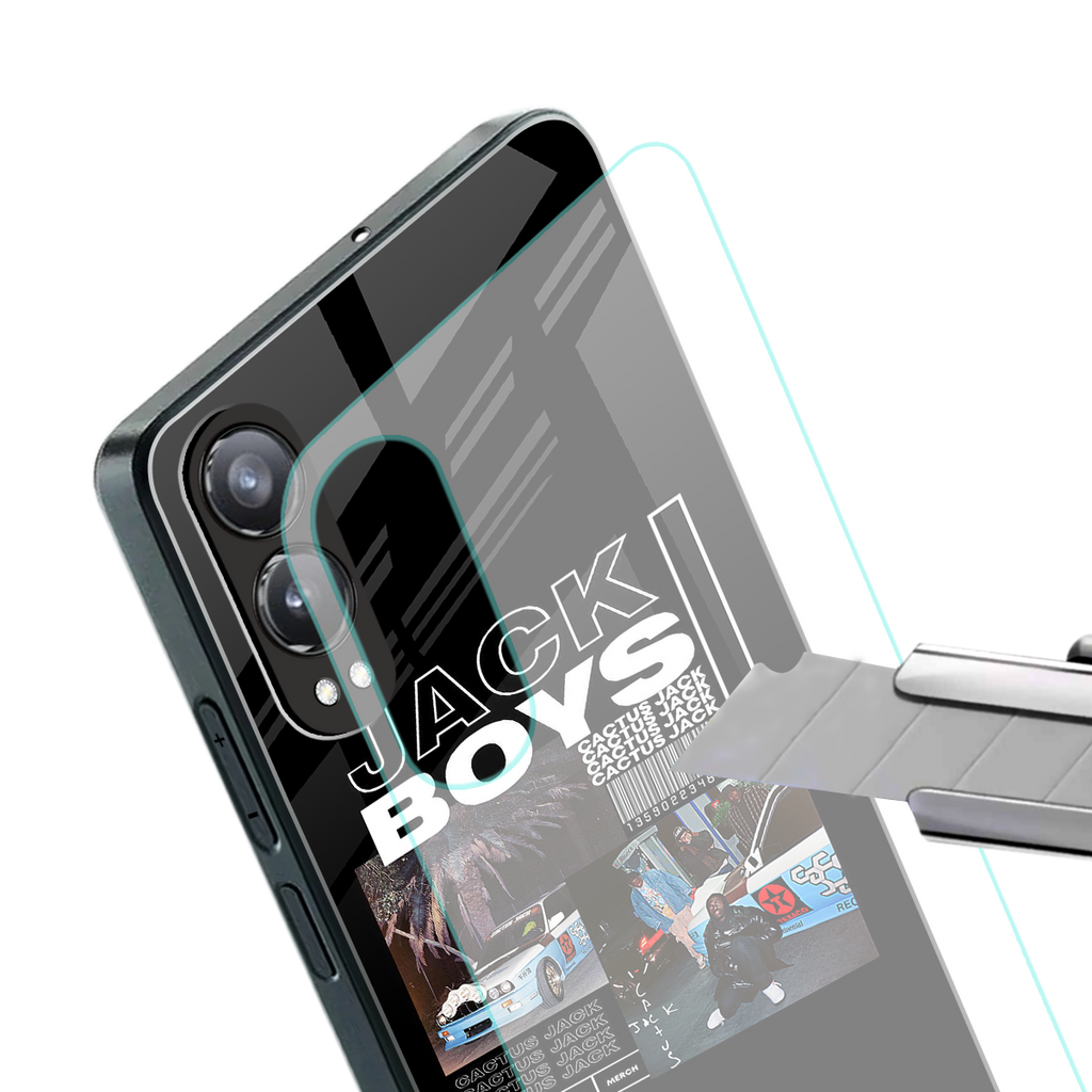 jack boys back phone cover | glass case for oneplus nord ce 4 lite