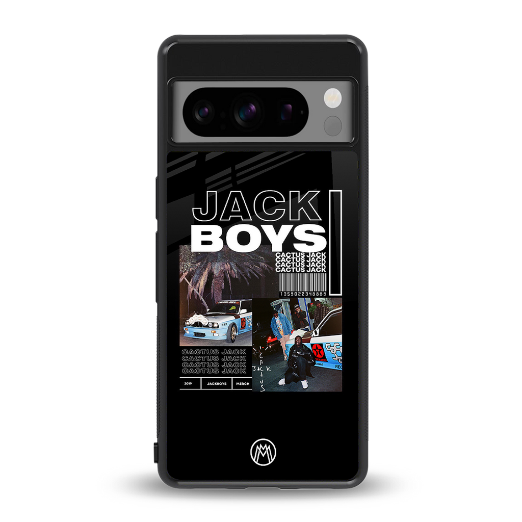jack boys back phone cover | glass case for google pixel 8 pro