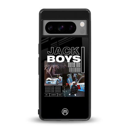jack boys back phone cover | glass case for google pixel 8 pro
