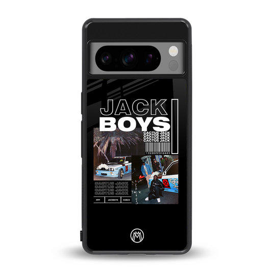 jack boys back phone cover | glass case for google pixel 8 pro