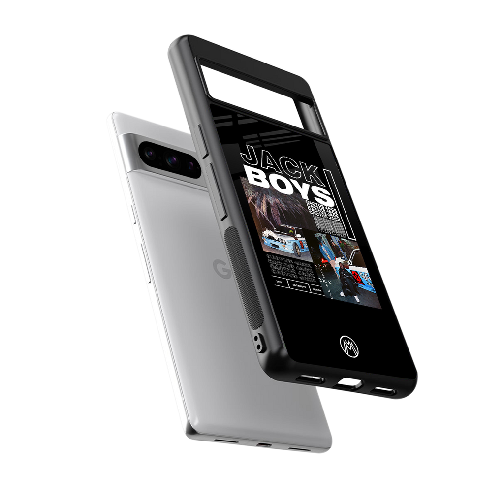 jack boys back phone cover | glass case for google pixel 8 pro