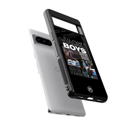 jack boys back phone cover | glass case for google pixel 8 pro