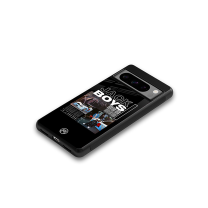 jack boys back phone cover | glass case for google pixel 8 pro