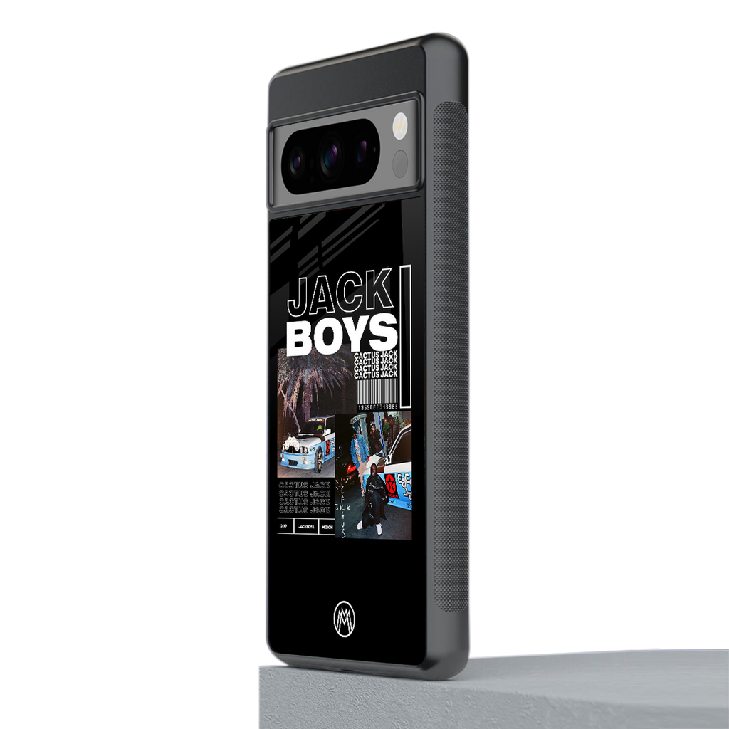 jack boys back phone cover | glass case for google pixel 8 pro