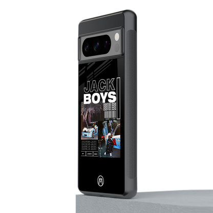 jack boys back phone cover | glass case for google pixel 8 pro