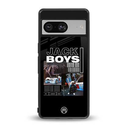 jack boys back phone cover | glass case for Google Pixel 8