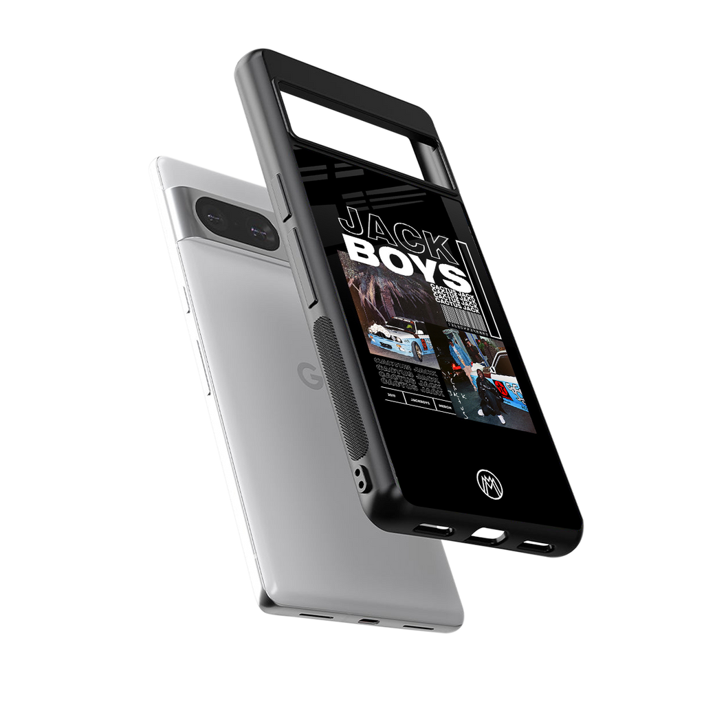 jack boys back phone cover | glass case for Google Pixel 8