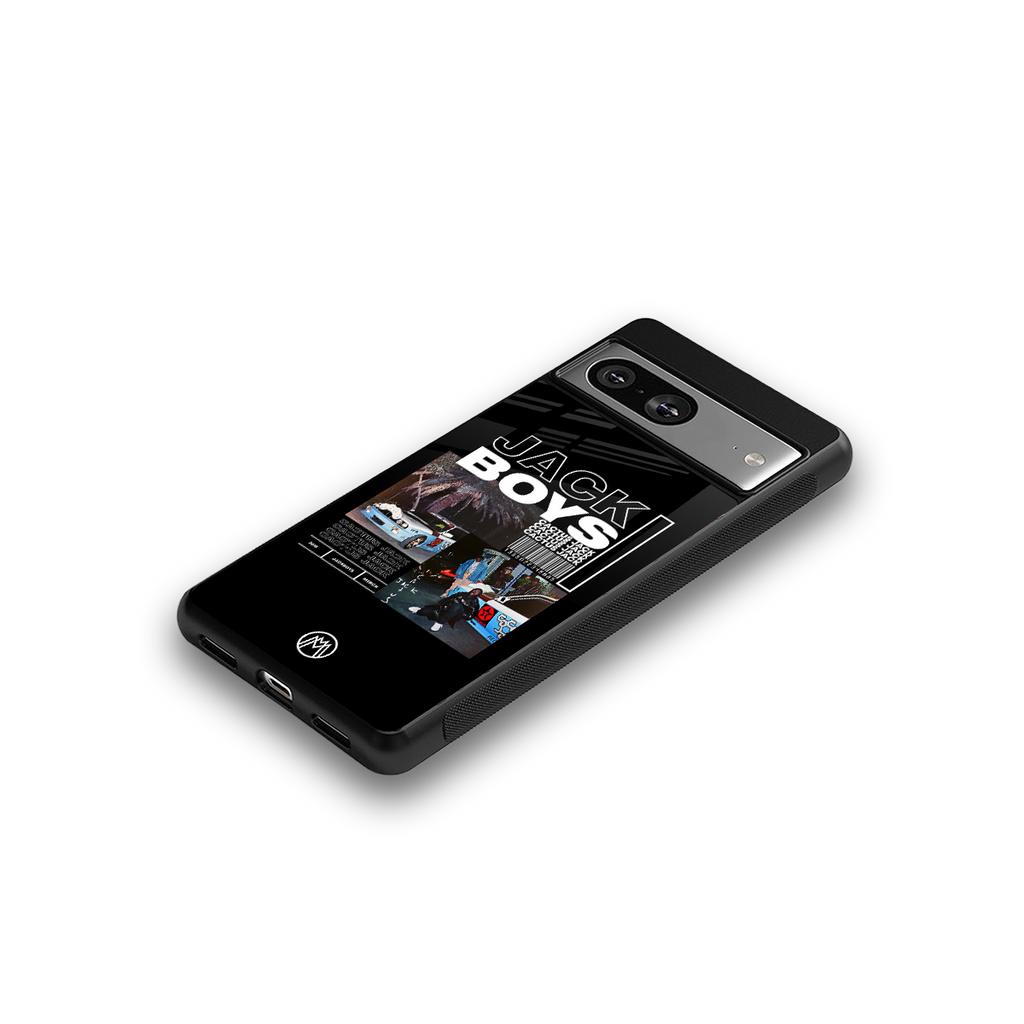 jack boys back phone cover | glass case for Google Pixel 8