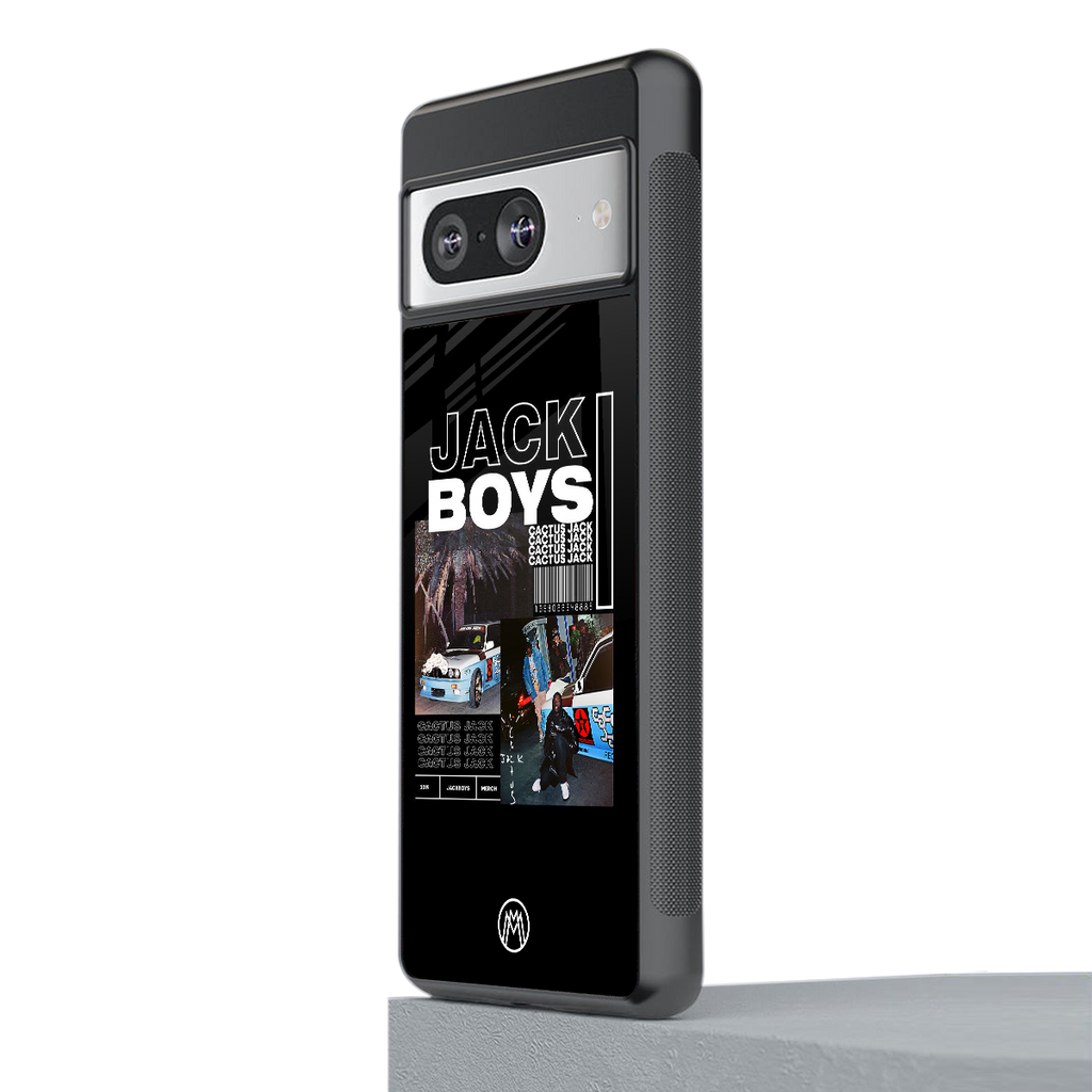 jack boys back phone cover | glass case for Google Pixel 8