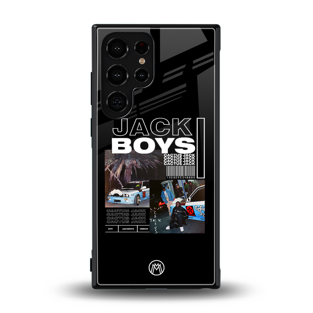 jack boys back phone cover | glass case for samsung galaxy s23 ultra