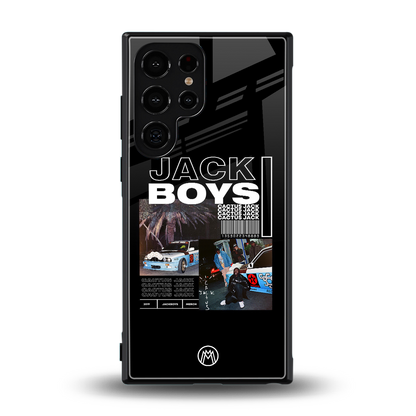 jack boys back phone cover | glass case for samsung galaxy s23 ultra