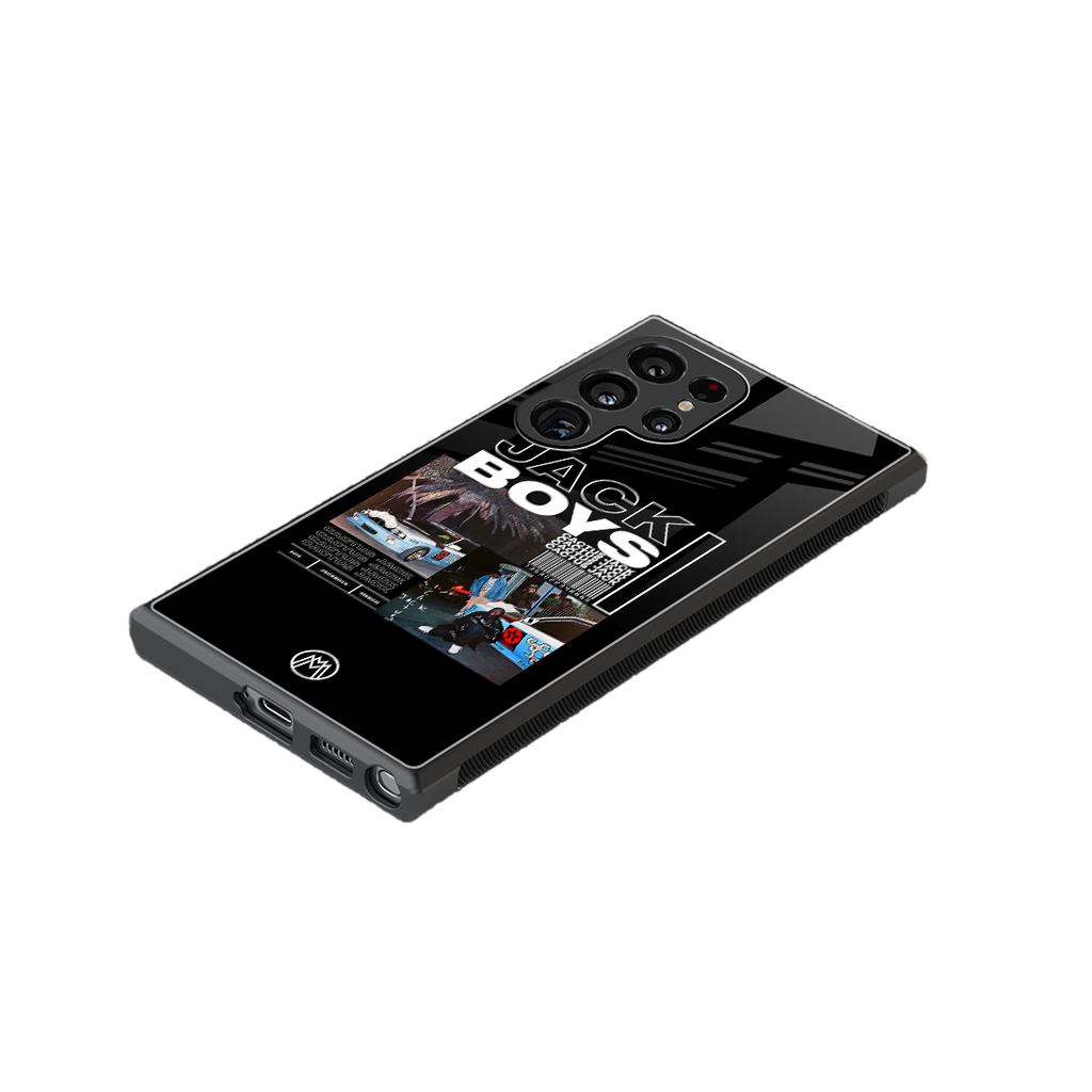 jack boys back phone cover | glass case for samsung galaxy s23 ultra