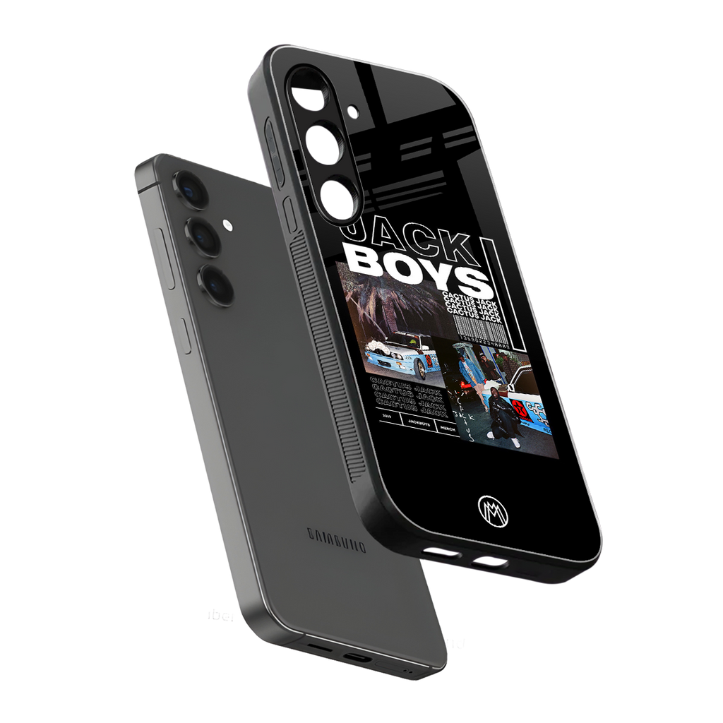 jack boys back phone cover | glass case for samsung galaxy s23 plus