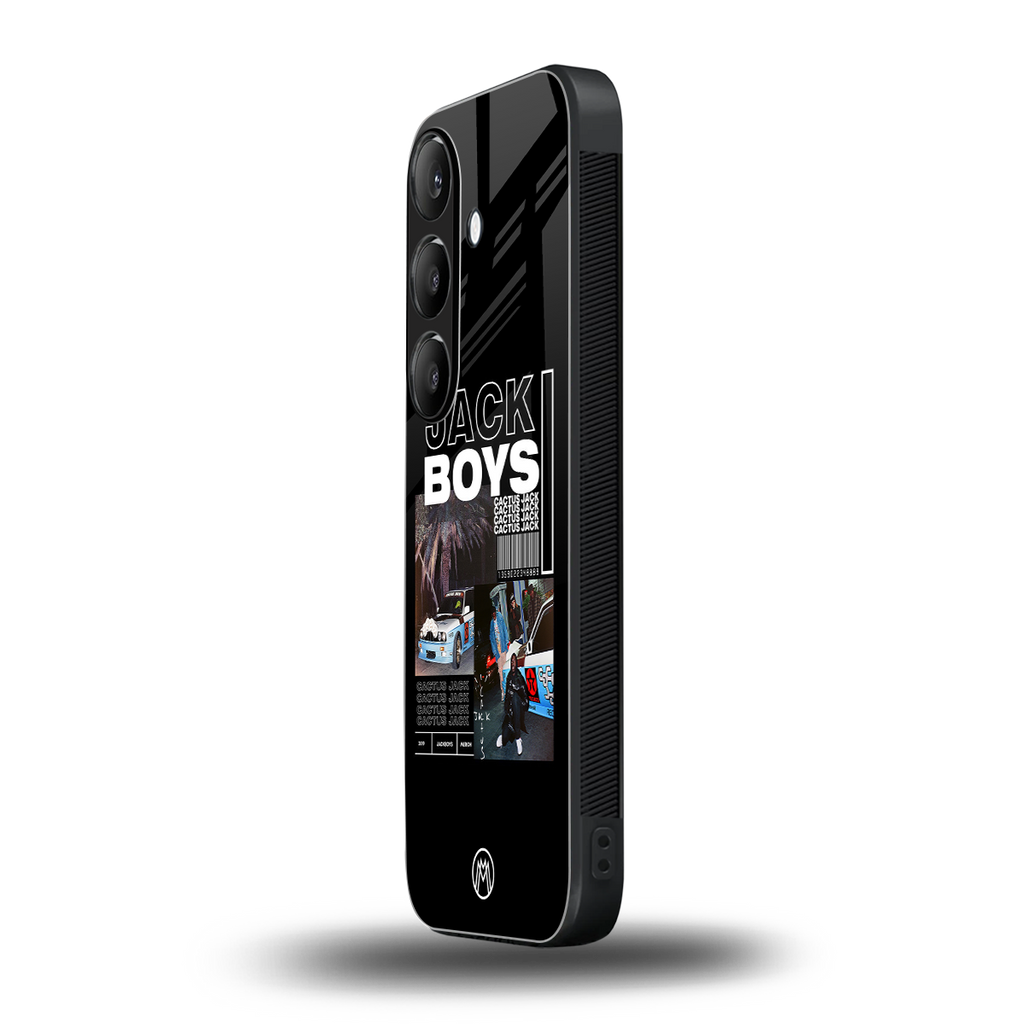 jack boys back phone cover | glass case for samsung galaxy s24 fe